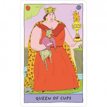 Whimsical Witch Tarot metalinėje dėžutėje US Games Systems